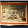 A57. Antique Prodigal Son etching after Georg Balthasar Probst 